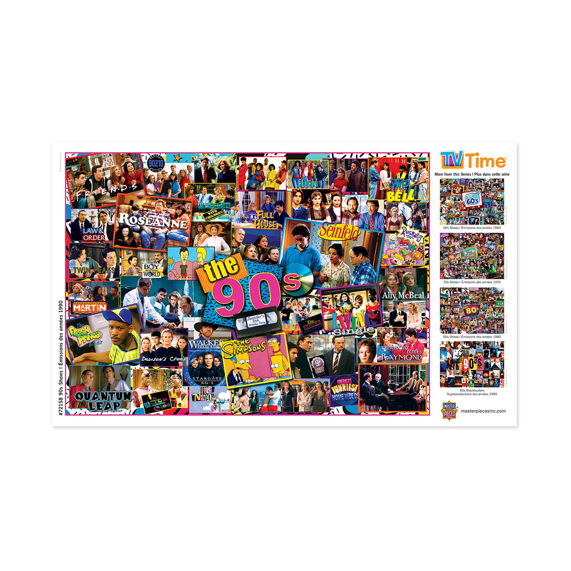 TV Time - 90s Shows: 1000 Pcs